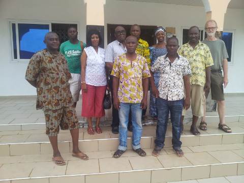 Health delegates visit clinic