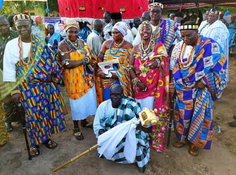 Some Chiefs and Queen Mothers in Attendance