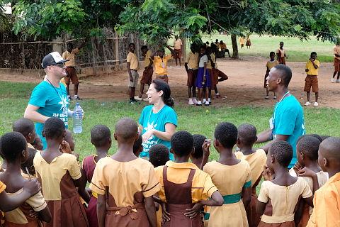 With the Kids at a Workshop on the Use of Play